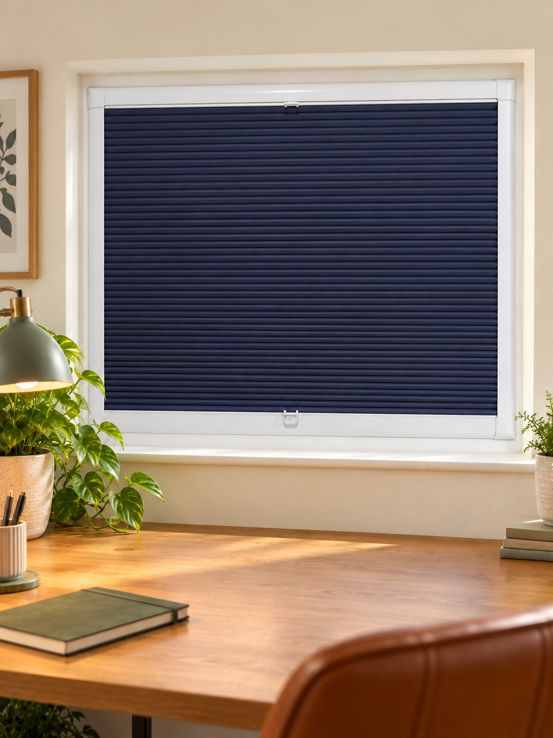 Purple Perfect Fit cellular blind